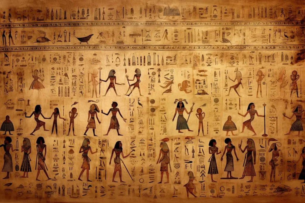 Bức tranh của người Ai Cập cổ đại